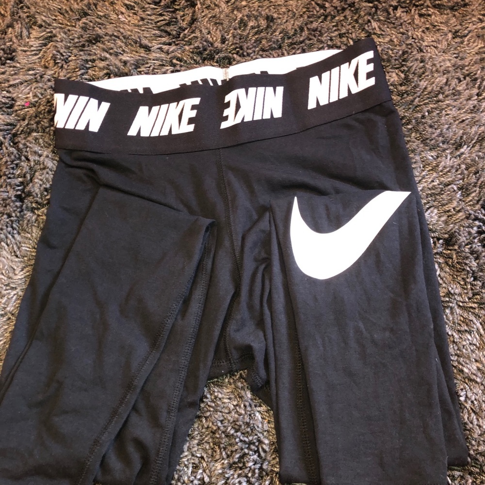 Black Nike Cotton Leggings (small)